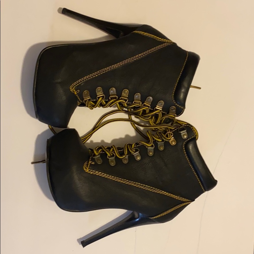Cute heels shoes